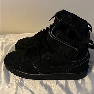 Nike Black High-Top Shoes